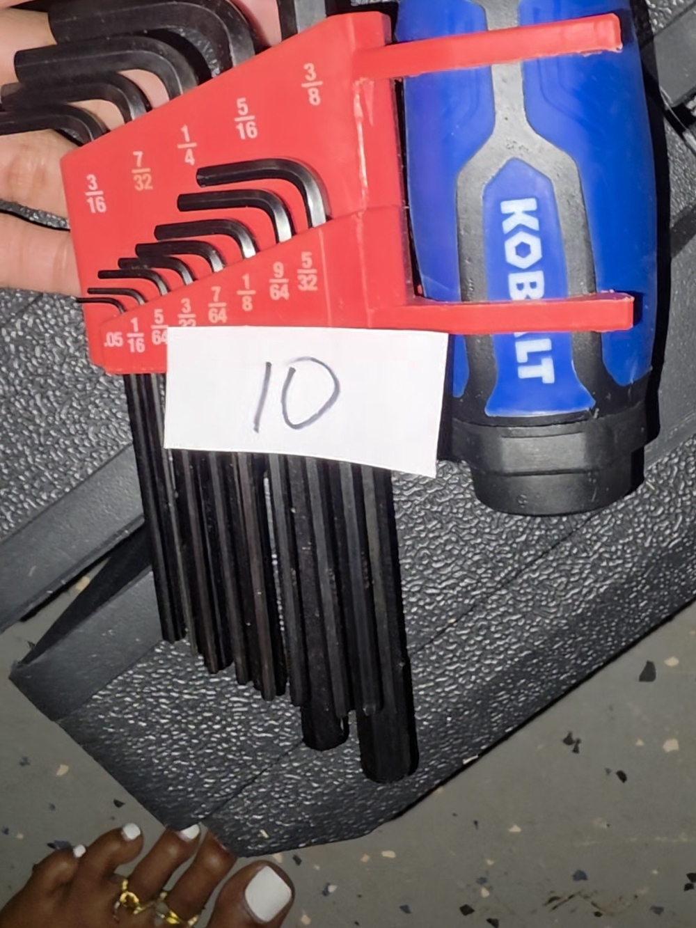 Kobalt Hex Key Set - Picture 3 of 4